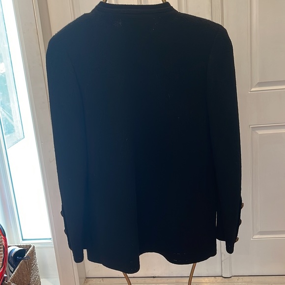 Vintage Lihli gold button sophisticated knit jacket - Picture 2 of 10